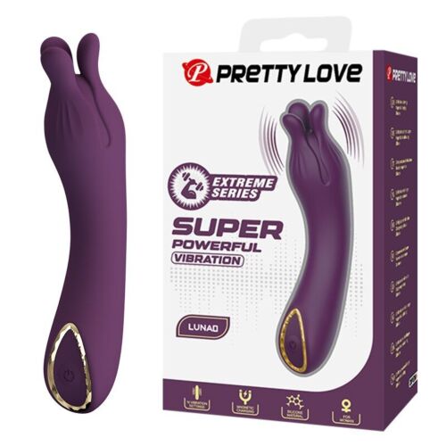 Vibratore High Tech Lunao con testa flessibile e 10 funzioni