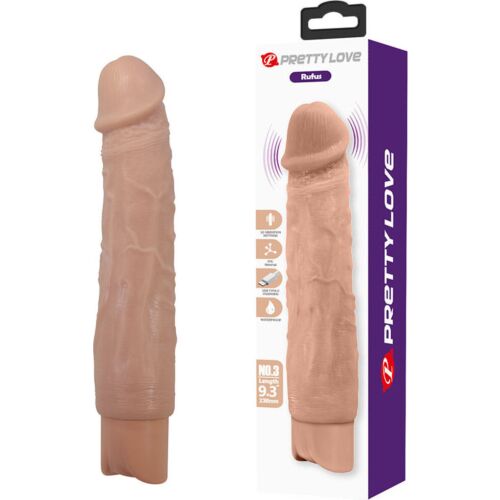 Vibratore Pretty Love Rufus Flexible con 10 modalitá di vibrazione
