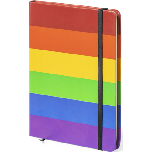 Bloc de note PRIDE 15x21 con bandiera LGBT