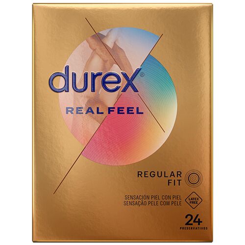 Preservativi DUREX REAL FEEL con materiale senza lattice