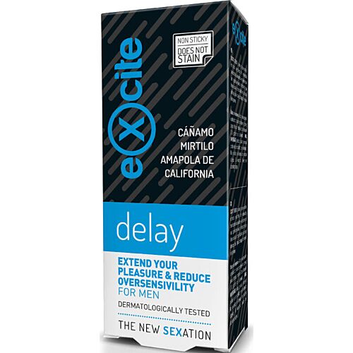 Stimolante per Lui EXCITE Delay 20 ML con azione rinfrescante