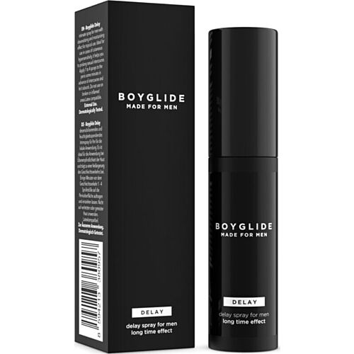 Spray Ritardante Intimateline Boyglide con Aloe Vera