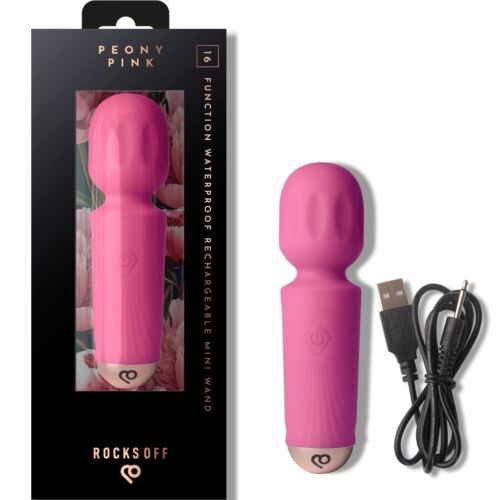 Vibratore Rocks-Off Mini Rechargeable Wand 16 Funzioni