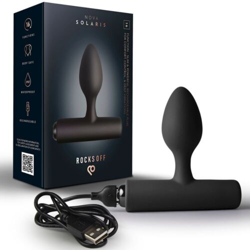 Plug Anale Rocks-Off Nova Solaris Slim e Potente