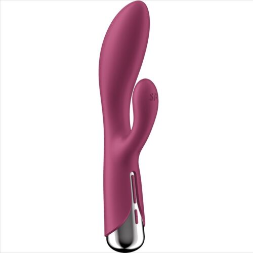 Vibratore Satisfyer Spinning Rabbit 1 con stimolazione clitoridea e punto G