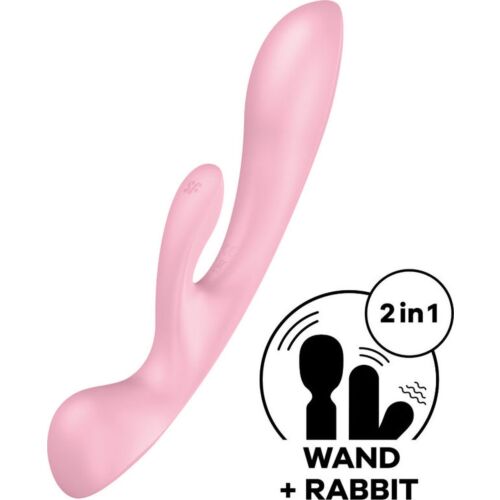 Vibratore Rabbit Satisfyer Triple Oh con tre motori