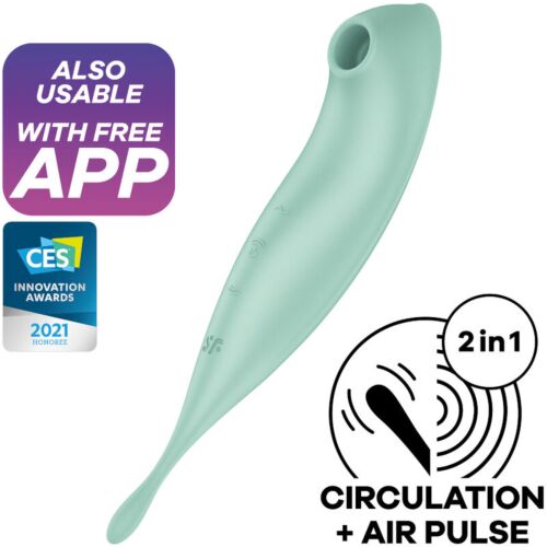 Succionatore Satisfyer Twirling Pro+ con controllo app