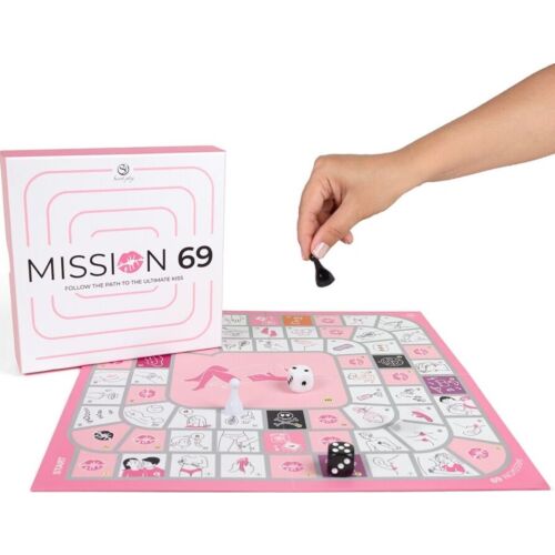 Gioco da Tavolo SecretPlay Mission 69 con 69 sfide piccanti