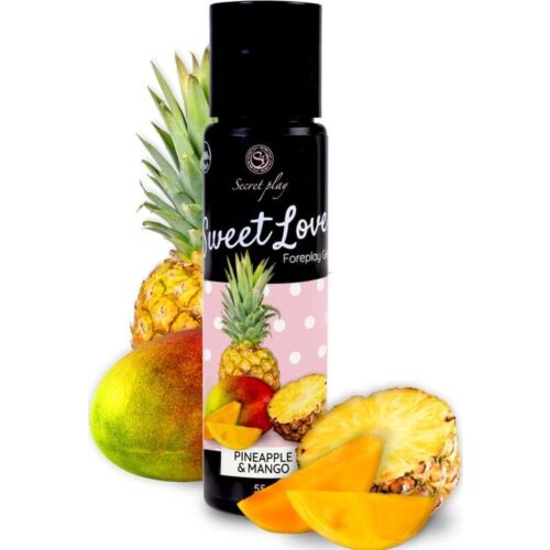 Lubrificante Secretplay Mango e Ananas 60ml | 100% Comestibile