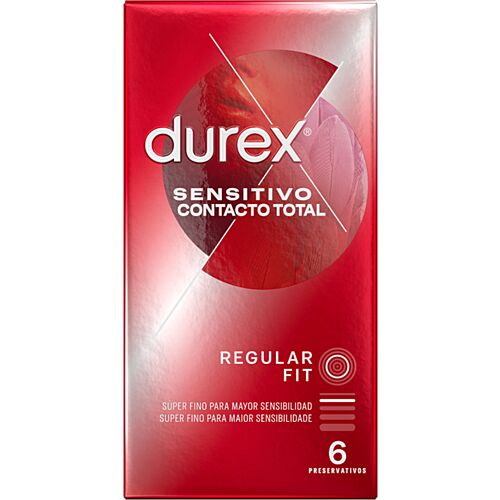Preservativi DUREX Sensitivo Super Fino 6 Unità