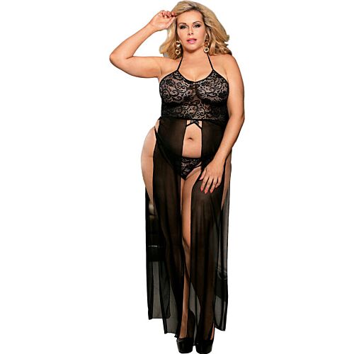 Set lingerie SUBBLIME Queen Plus Dress-Top e Perizoma