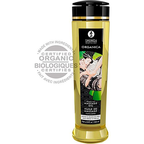 Olio da Massaggio SHUNGA 240 ML con Ingredienti Naturali