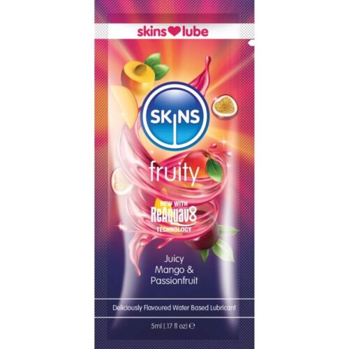 Lubrificante Monodose SKINS Mango e Frutto della Passione 5ml