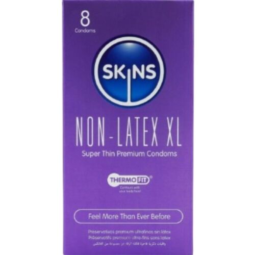 Preservativi Skins XL senza lattice e ipoallergenici