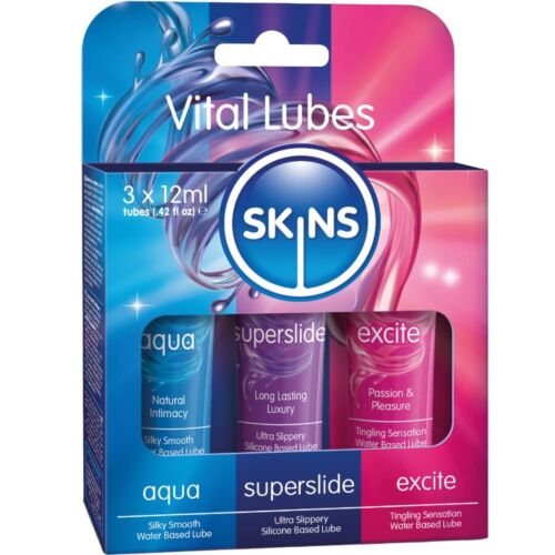 Kit Lubrificanti SKINS VITAL LUBES 3 x 12 ml