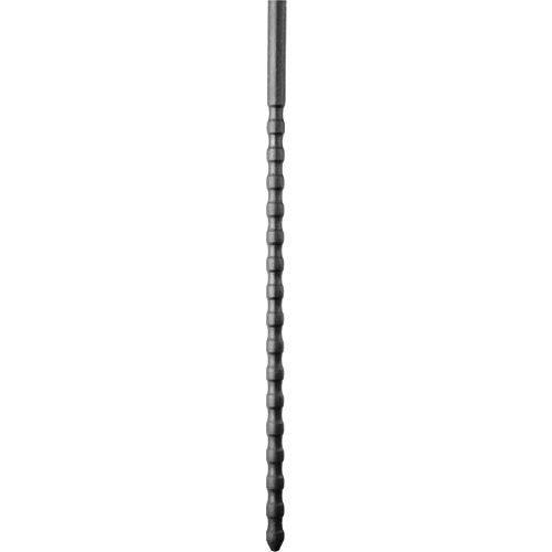 Sonda Uretrale All Black 6/8 mm con ondulazioni