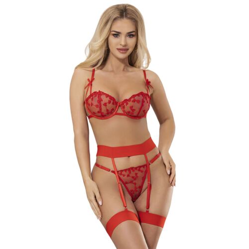 Set di lingerie sexy SUBBLIME HEART PRINT