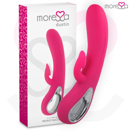 Vibratore MORESSA DUSTIN con suzione e vibrazione