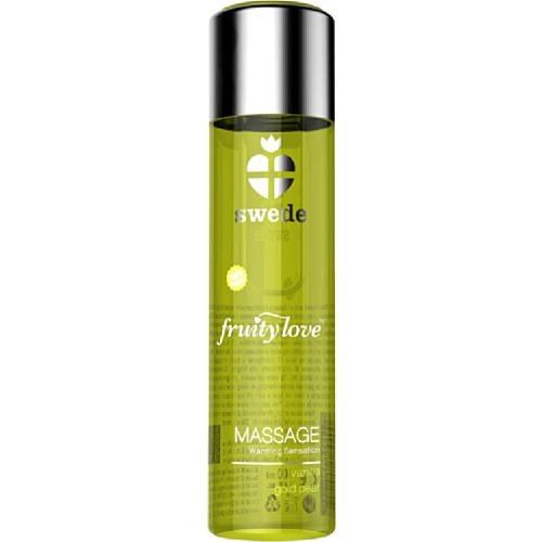 Olio da Massaggio Swede Fruity Love con Effetto Caldo