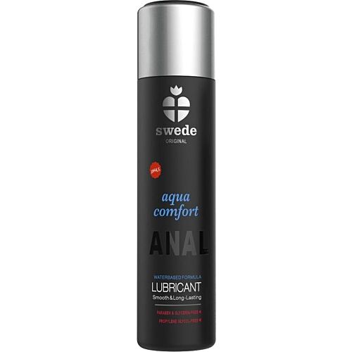 Lubrificante Anal Swede Aqua Comfort 120ml - Formula Premium