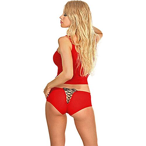 Top lencero Top Exposed O-L con cordoni regolabili