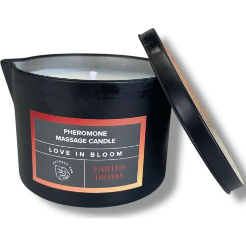 Candela da Massaggio Eye of Love Bloom con Feromoni