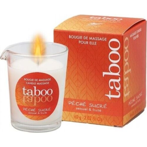 Candela da Massaggio RUF Taboo Aroma di Nettarina