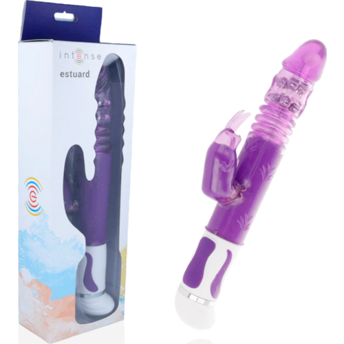 Vibratore Rabbit INTENSE FUN Estuard con rotazione e vibrazione
