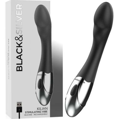 Vibratore Punto G BLACK&SILVER Kilian