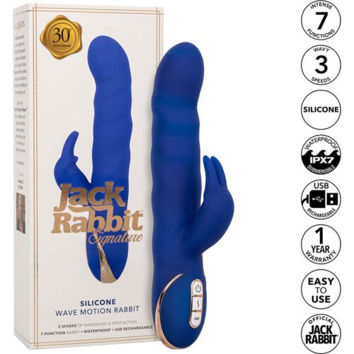 Vibratore Rabbit CALEXOTICS Jack con movimento di onde