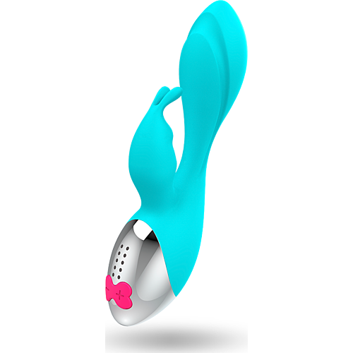 Vibratore Rabbit Happy Loky Miki con doppia stimolazione