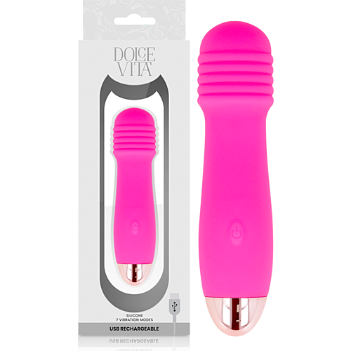 Vibratore WAND Dolce Vita Three Rosa 7 Velocità