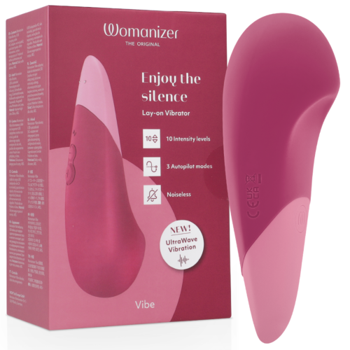 Vibratore Womanizer Vibe Silenzioso con Vibrazione UltraWave