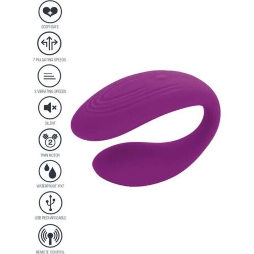 Vibratore Bound Love XOCOON per coppie con telecomando