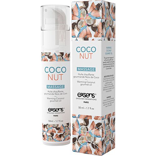 Olio da Massaggio Exsens Warming Gourmet Coconut 50 ml