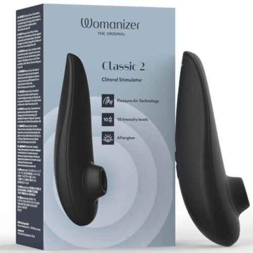 Stimolatore clitorideo a suzione WOMANIZER Classic 2 nero