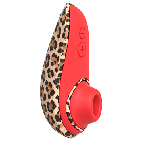 Stimolatore clitorideo WOMANIZER Liberty 2 a suzione, 8 livelli, stampa leopardata
