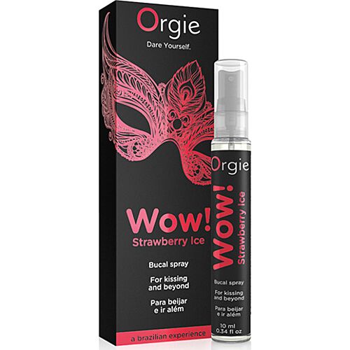 Spray Buccale Orgie WOW Strawberry Ice con Effetto Freddo