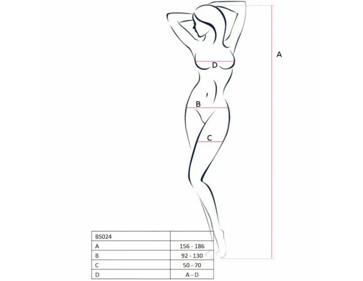 Calze Bodystocking Bianco Estasi