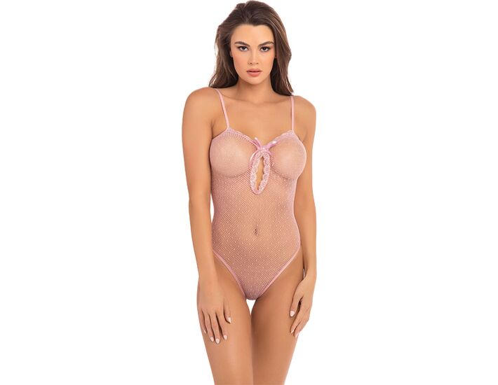 Semitrasparente attraverso il corpo non visto - rosa