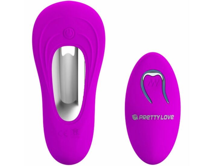 STIMOLATORE GRAZIOSO CON VIBRAZIONE E TELECOMANDO