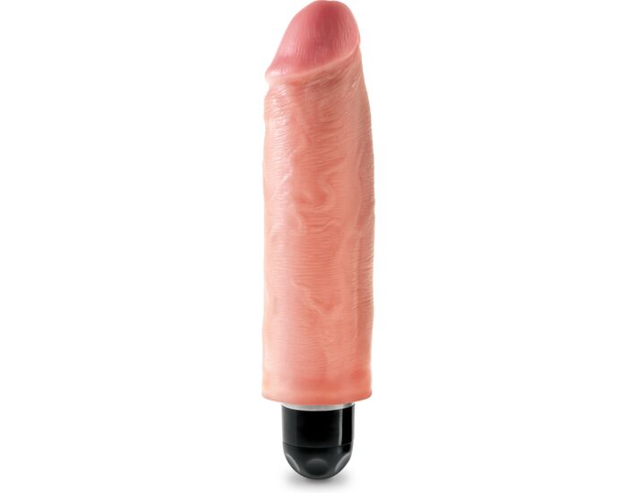King cock 6 carne rigida vibrador