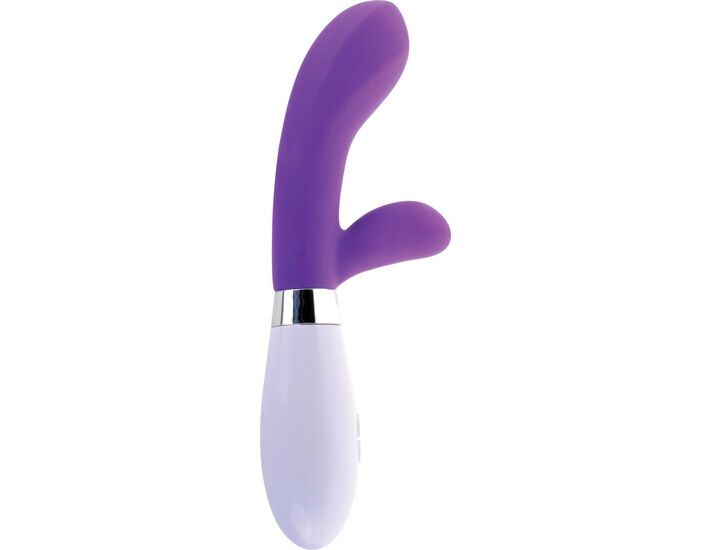 Coniglietto vibrante con punto g in silicone - viola