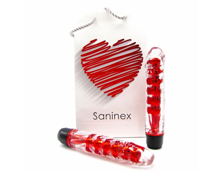 Saninex vibrador fantastica realtà - metálico / rojo