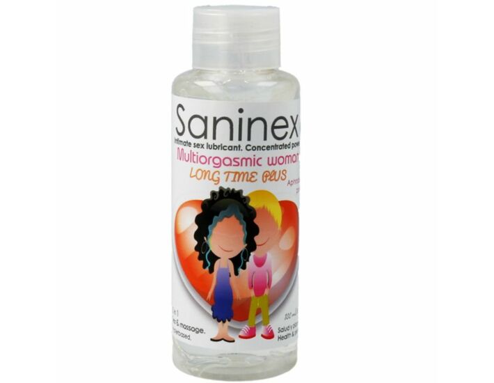 Donna multiorgasmica Saninex da molto tempo più 2 en 1