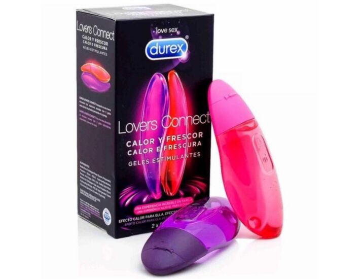Gli amanti di Durex collegano gel stimolanti di calore e freschezza