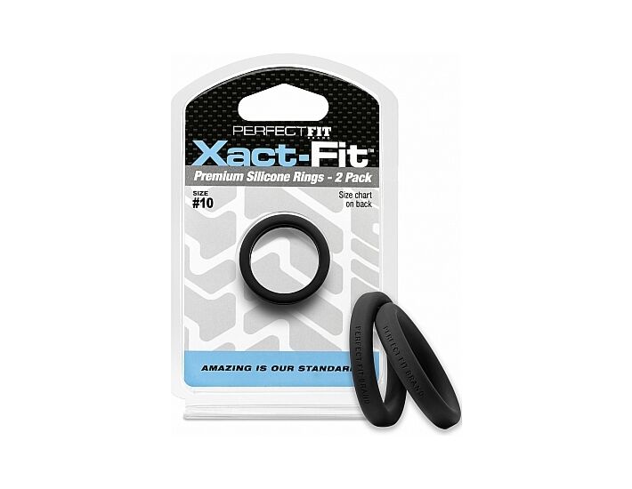 Pacchetto Xact-fit: Anelli in Silicone Nera