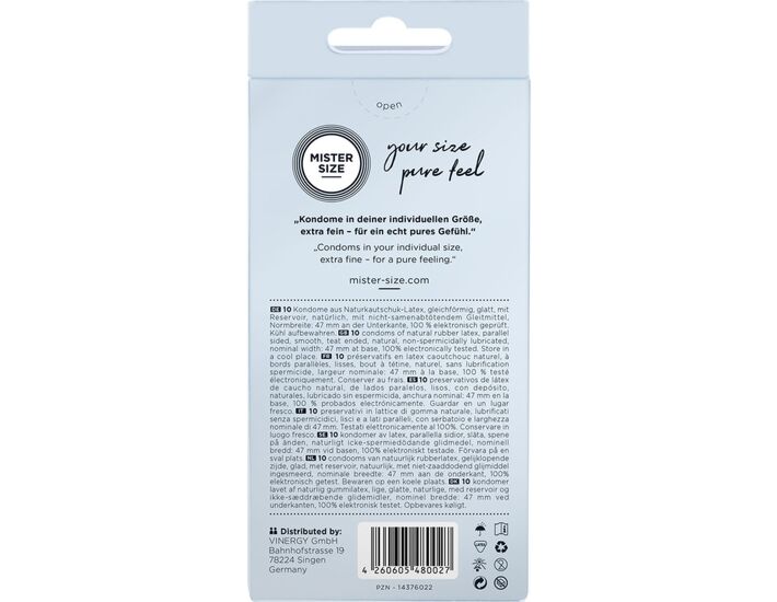 Mister size 47 (10 pack) - extra fino