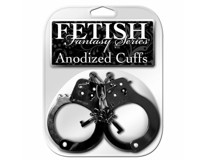 Manette anodizzate nere fantasia fetish