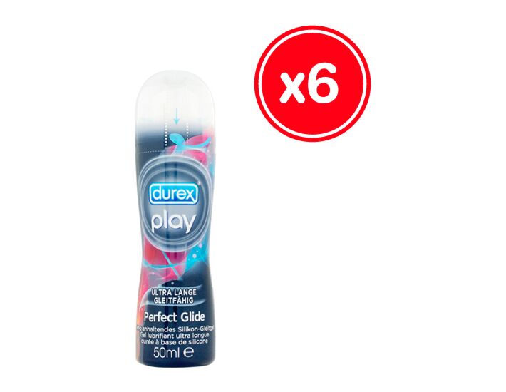 Durex play perfect glide 50 ml (6 uds)
